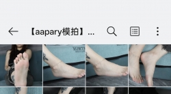 【aapary模拍】丽梅雪白的美脚（130P）