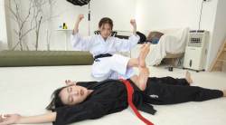 【Female Fight Footage】MF-06: Mimi vs Anna: Judo Match