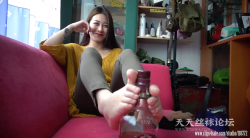 Asian Beautiful Girl xiaobai sock（Rose 玫瑰）